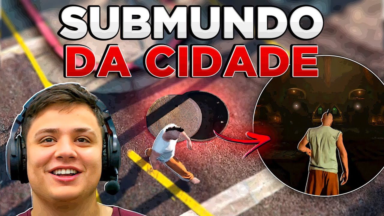ENTREI NA PASSAGEM SECRETA ASSUSTADORA no GTA RP! (Modder Clips)