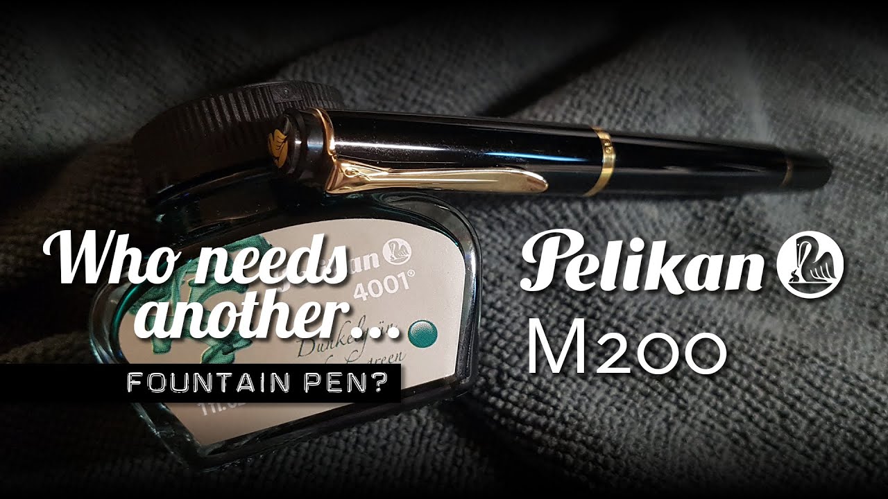 Pelikan Fountain Pen M200 - Unboxing and Review