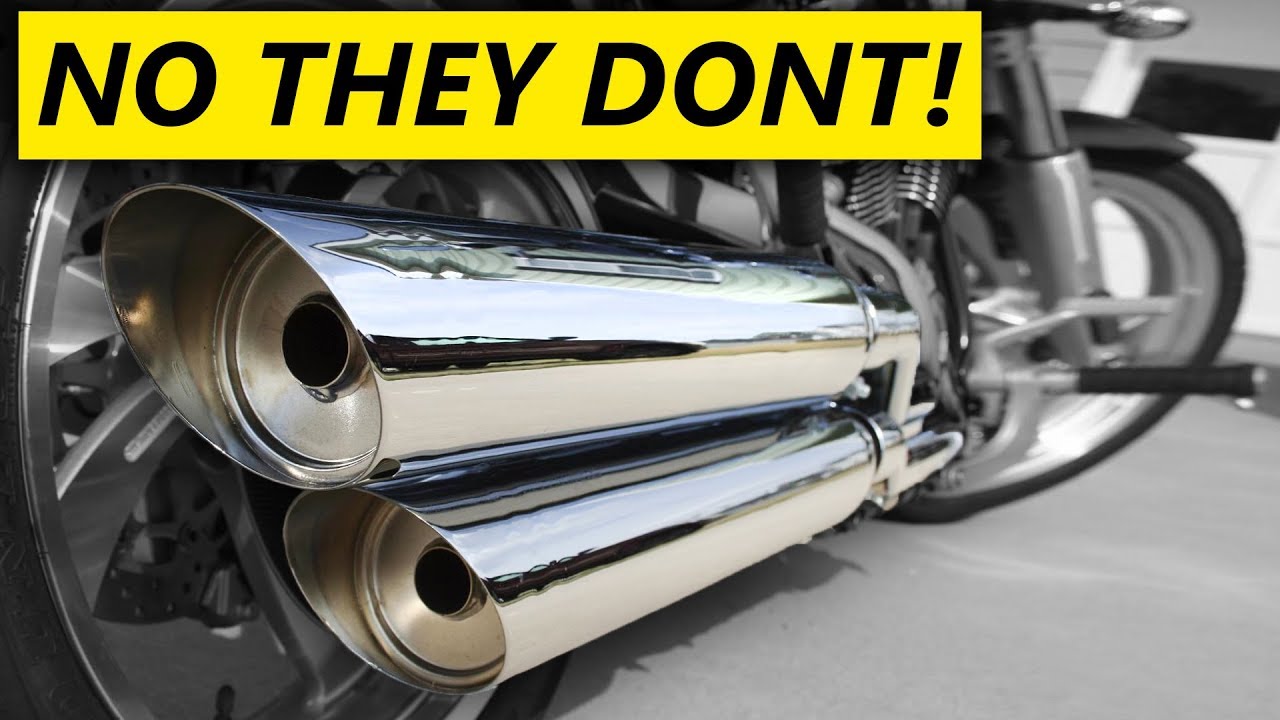 Loud Pipes DON'T Save Lives - Here's Why