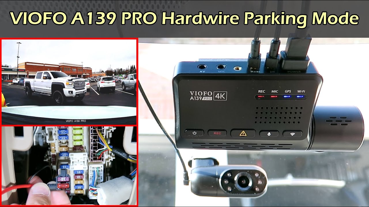 VIOFO A139 PRO Install Hardwire Kit For Parking Mode