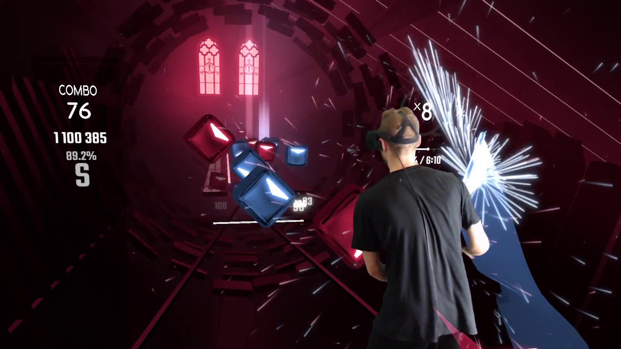 Beatsaber - Mixed Reality - Light It Up | Camellia - Expert