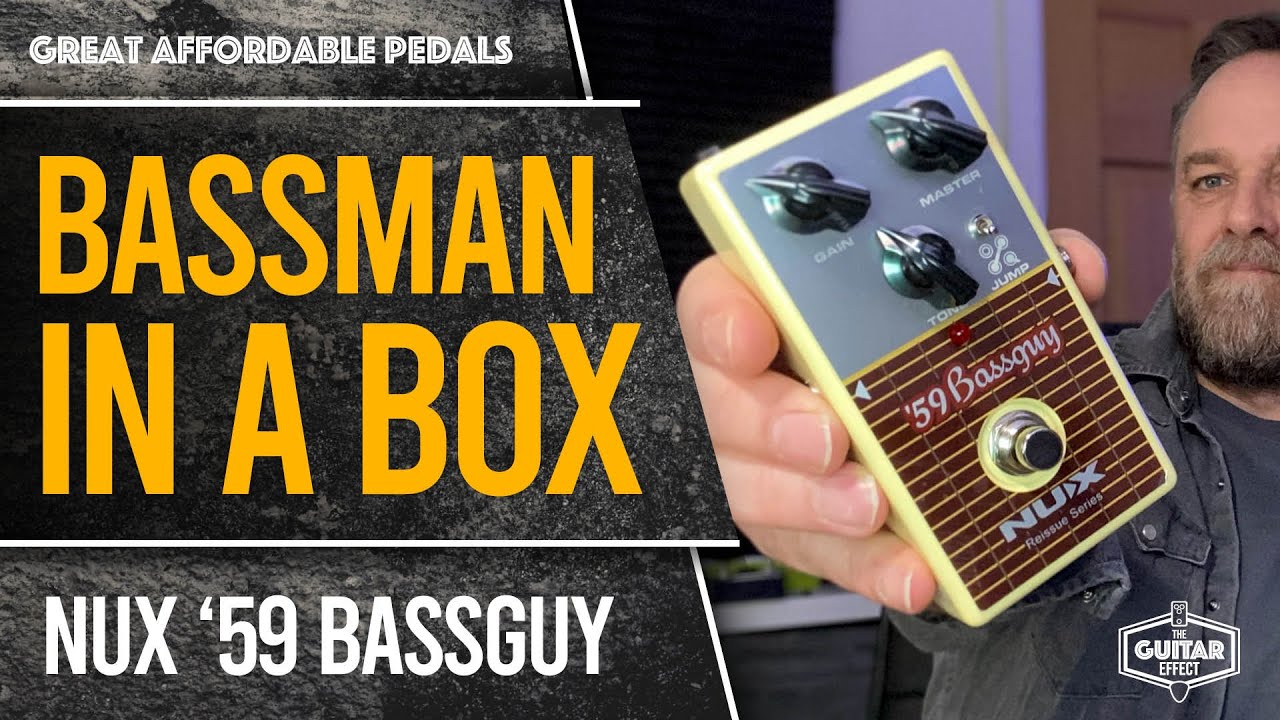 NUX 59 Bassguy. Отличная педаль для басового усилителя.