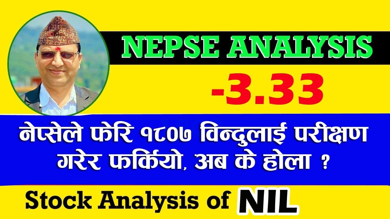 NEPSE Technical Analysis/NEPSE Update/NEPSE Chart Analysis/NIL Analysis/Raju Paudel.