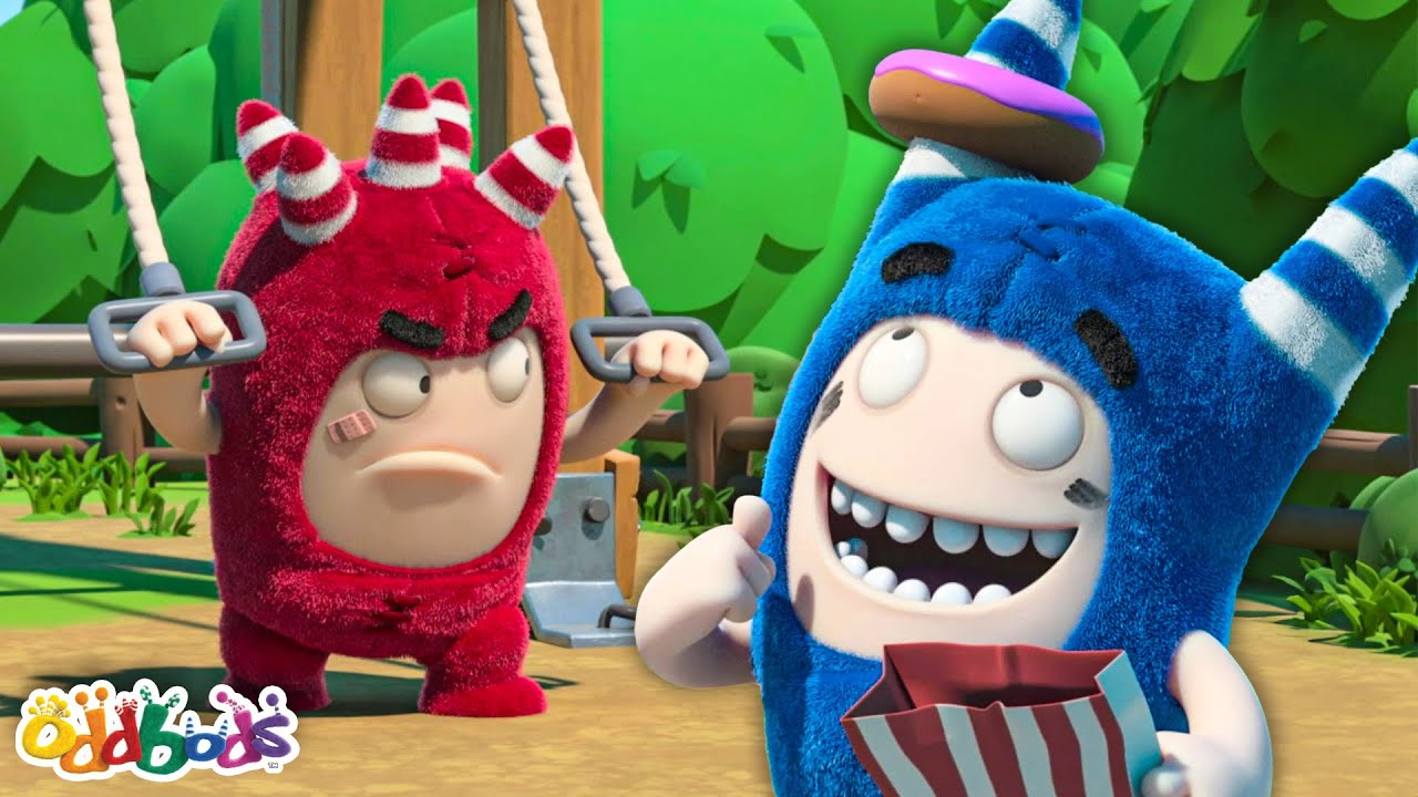 Cheat Meals | Oddbods 👹 | Action Cartoons For Kids