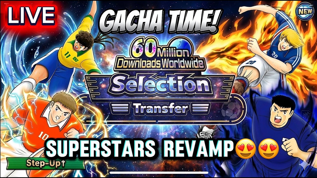 LIVE! SUPERSTAR REVAMP IS HERE! GACHA 3 ACCOUNT SELECTION TRANSFER 60 MILLION DOWNLOAD CT DREAM TEAM