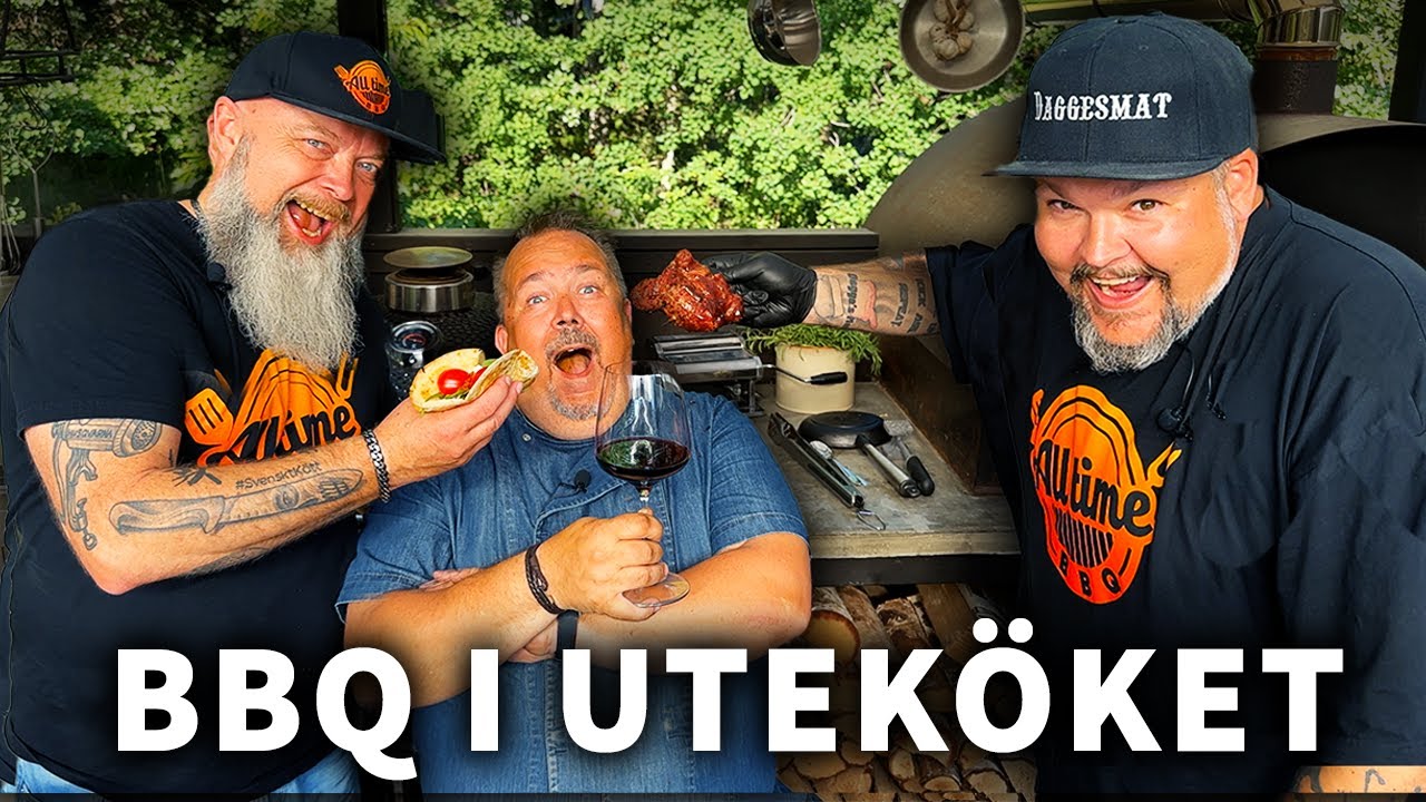 SM-grillmästarna i Nickes utekök! | Vinsmart TV med Mästerkocks-Nicke