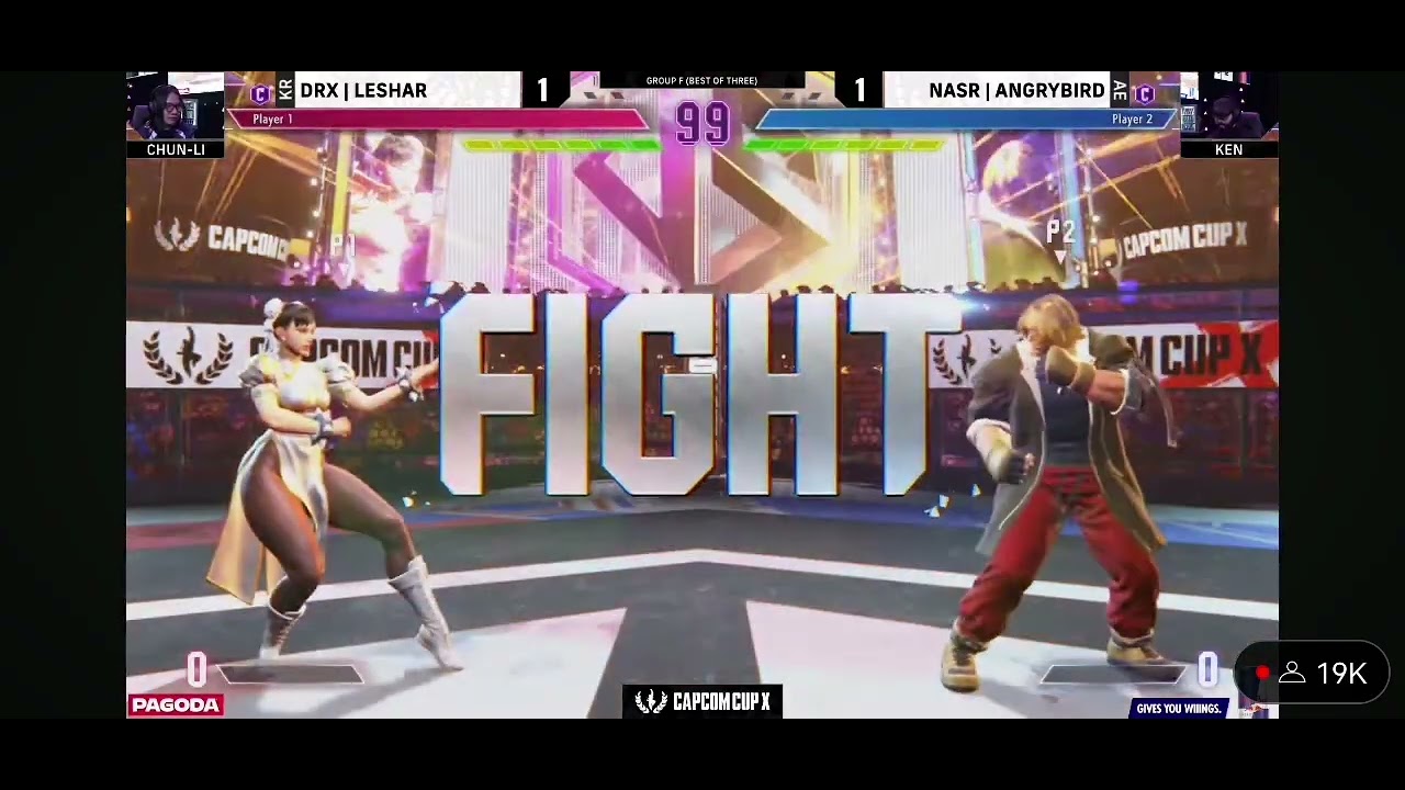 #CapcomCupX #Angrybird vs #Leshar