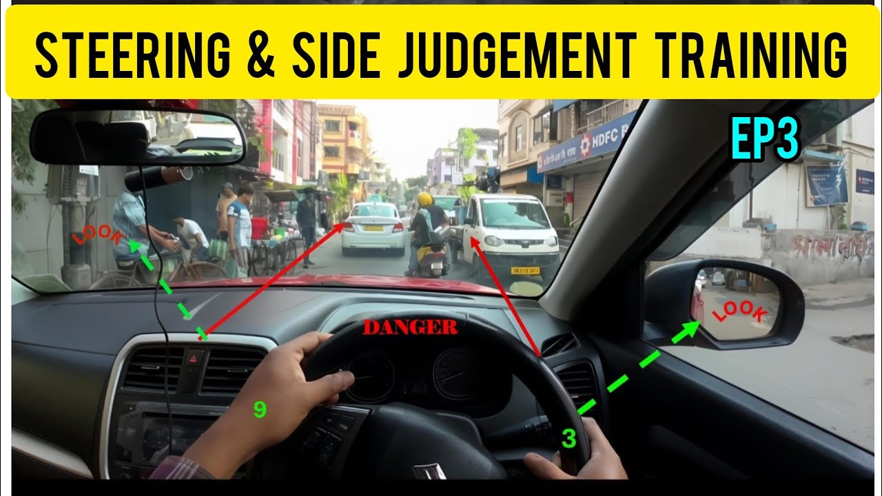 Mastering Car Side Judgment & Steering Control | Drive Like a Pro!
