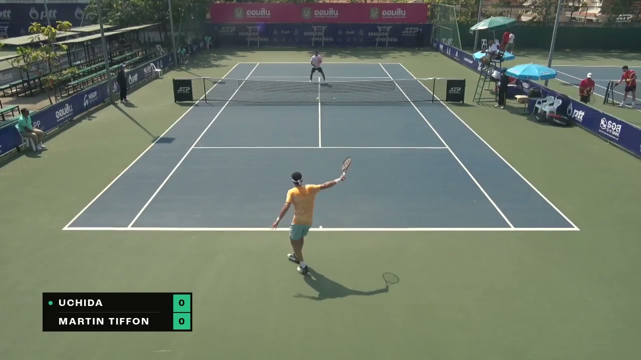 Kaichi Uchida (JPN) vs Pol Martin Tiffon (ESP) | 2026 Nonthaburi 2 R16