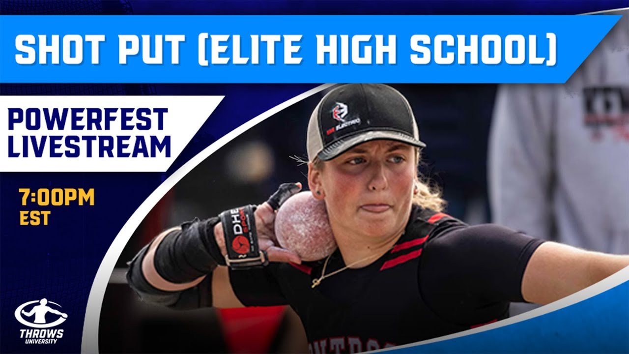 Elite High School Shot Put Competition | PowerFest 2025