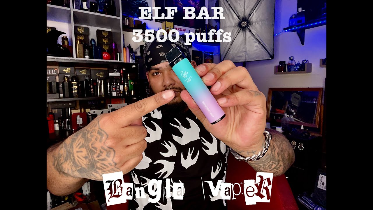 Elf Bar 3500 puffs. Pink Lemonade review worldwide. Bangla Vaper. Best Disposable vape.