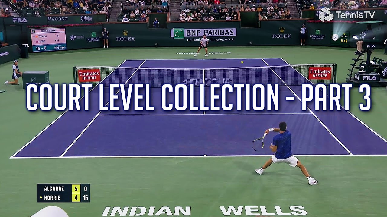 Carlos Alcaraz - Court Level Highlights ● Part 3