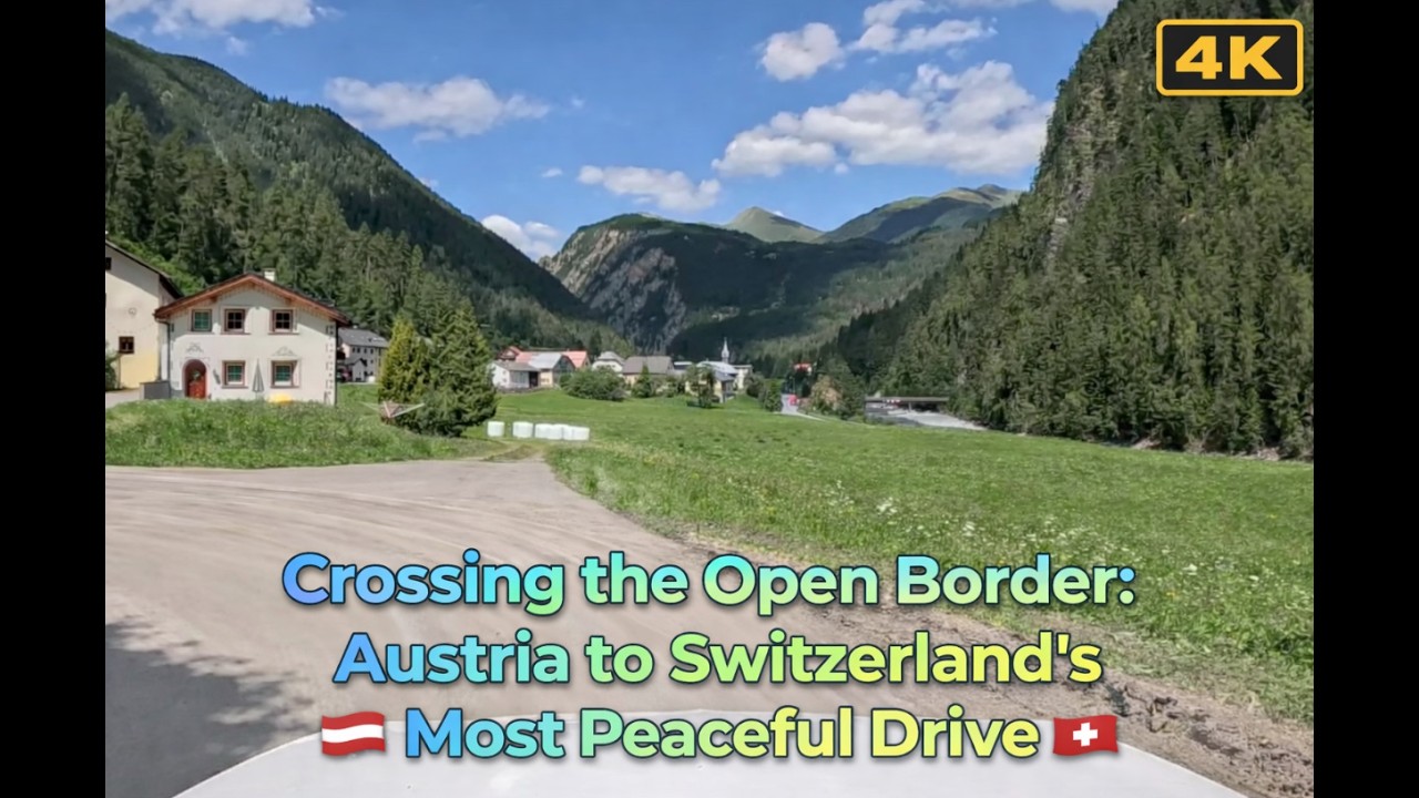 Martina, Switzerland - Nauder, Austria Border