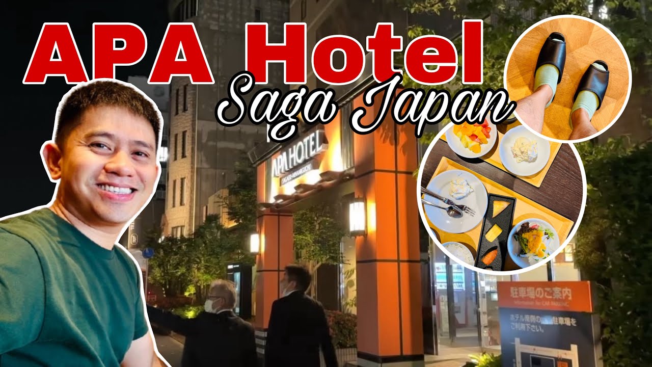 🏨 WHERE TO STAY IN SAGA 🇯🇵 (APA Hotel) | JE Alvarado | VLOGCETERA | ThrifTrip in Japan Ep. 3