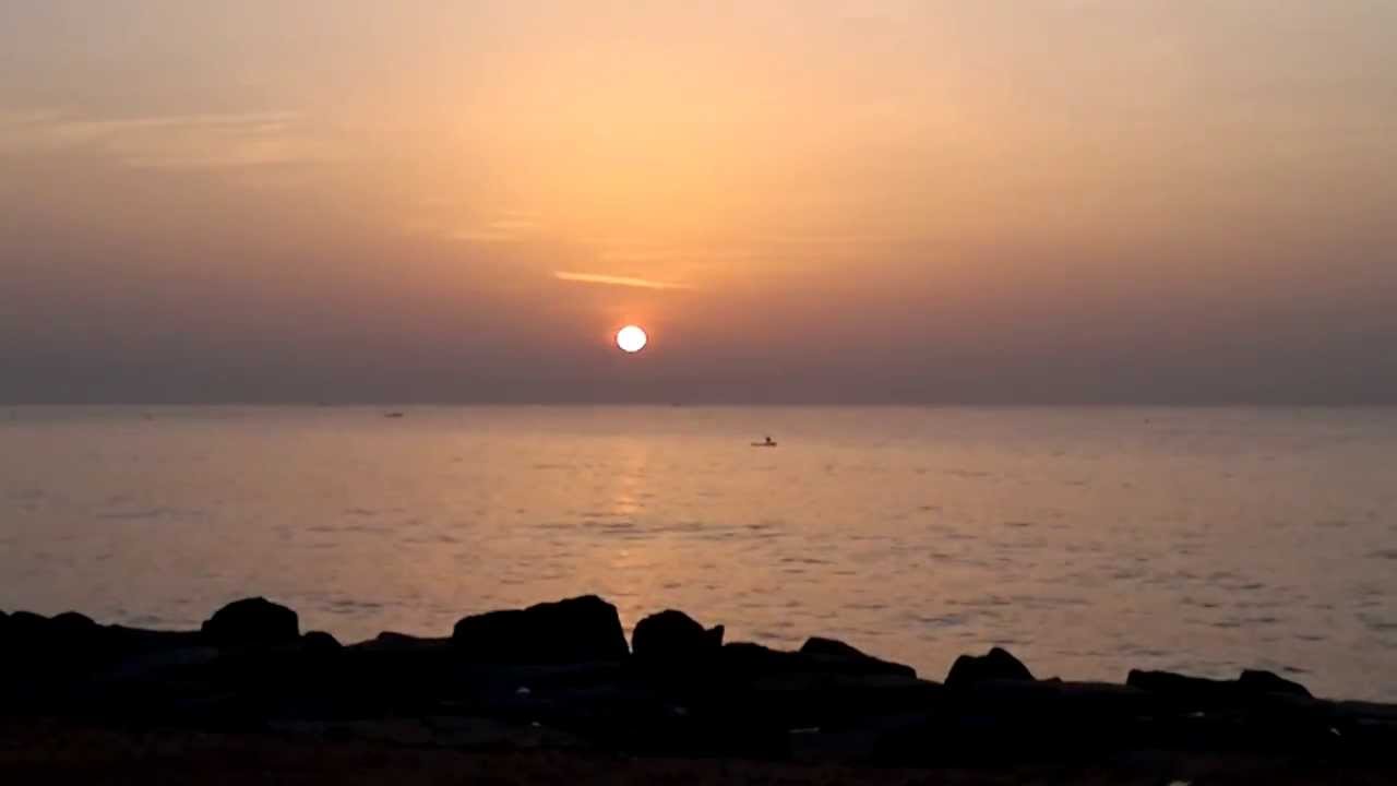Sunrise in Bay of Bengal