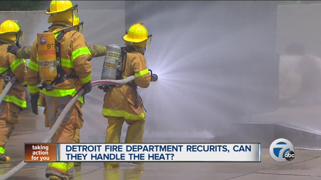 Detroit Fire Department recruits, can they handle the heat?