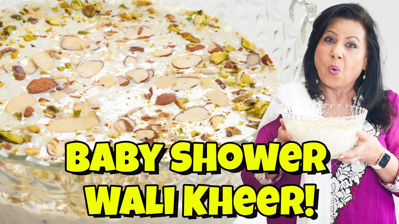 Meri Beti ke Baby Shower Wali Rasmalai Kheer ki Recipe in Urdu Hindi - RKK