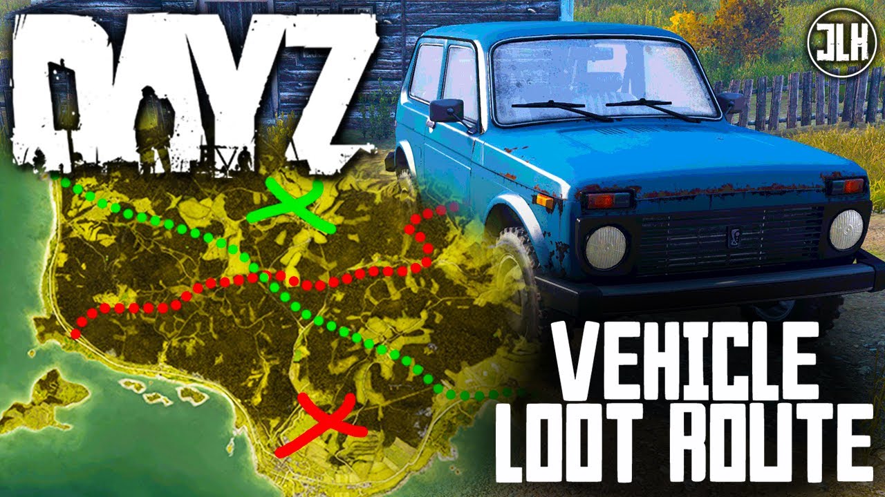 VEHICLE LOOT ROUTE for DAYZ | Hatchback 4x4
