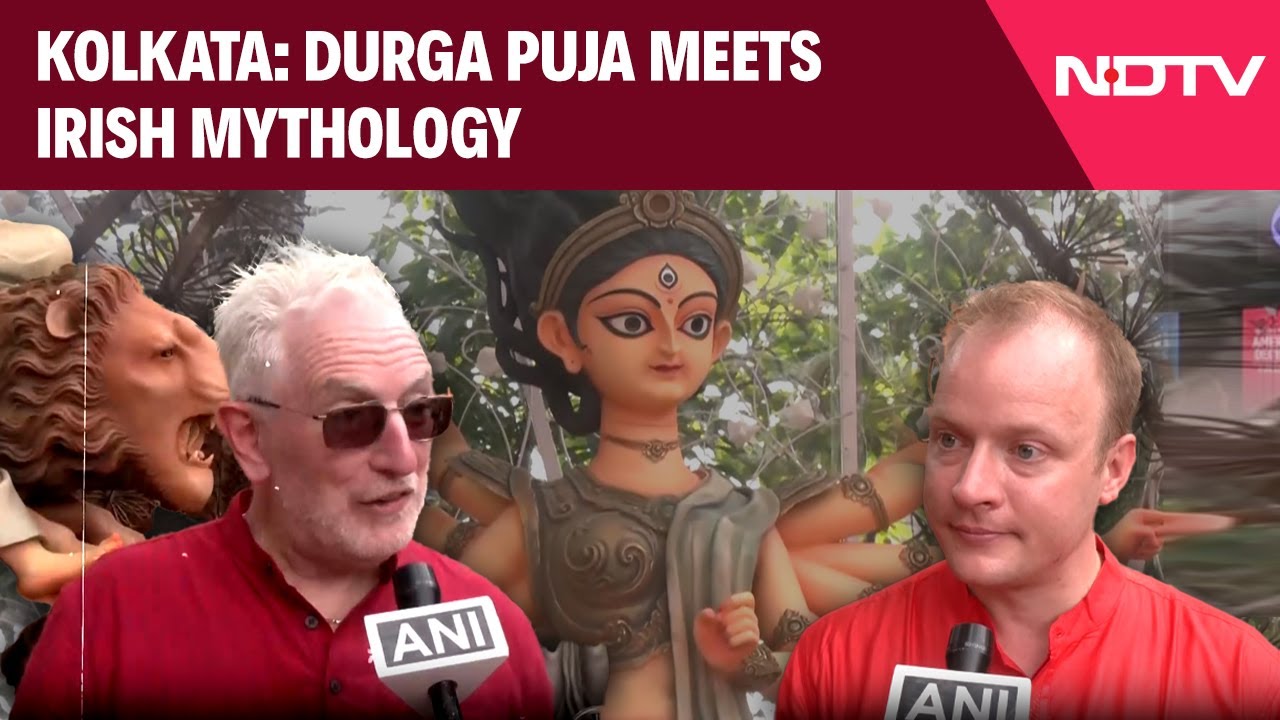 Durga Puja Meets Irish Mythology: Behala Natun Dal In Kolkata Celebrates 75 Years Of Diplomatic Ties