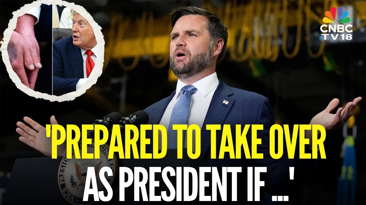 US Vice President JD Vance Says He&rsquo;s Ready To Be President If Needed | Donald Trump | US News | N18G