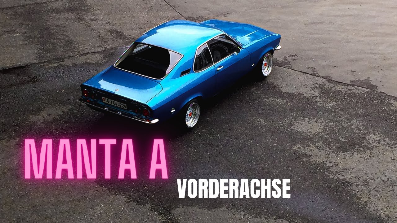 Opel Manta A Vorderachse fertig !