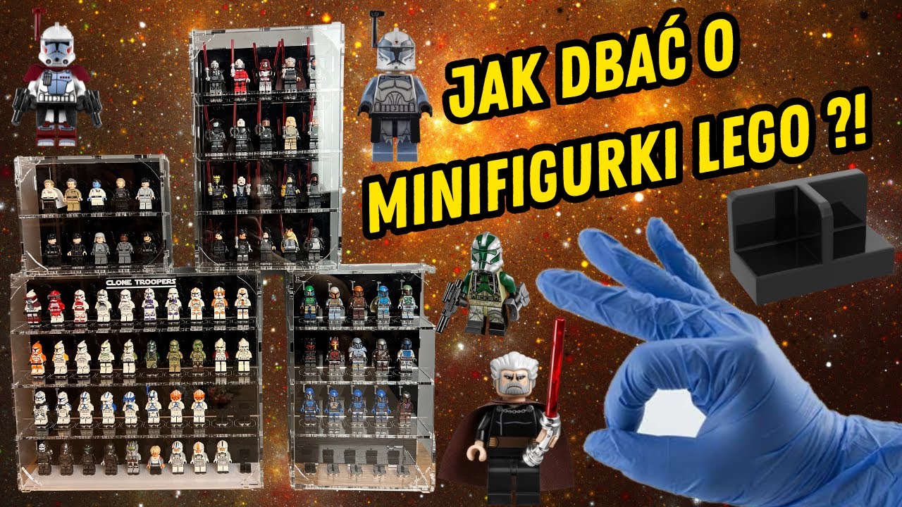 Jak najlepiej chronić minifigurki Lego przed żółknięciem i pękaniem ?