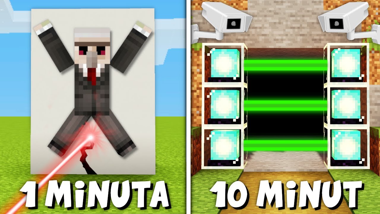 10 LOSOWYCH WIDZ&Oacute;W buduje LABORATORIUM w MINECRAFT!