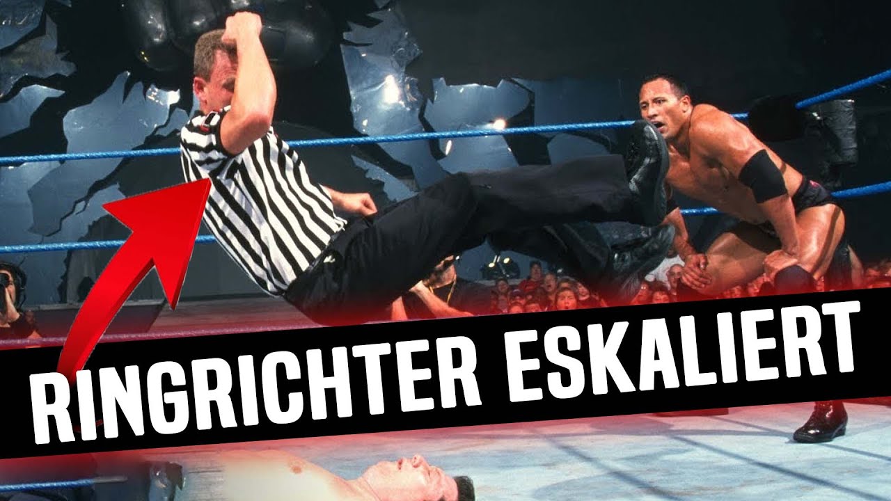 10 WWE-Momente, in denen der Ringrichter eskalierte (Deutsch/German) || Paraflow