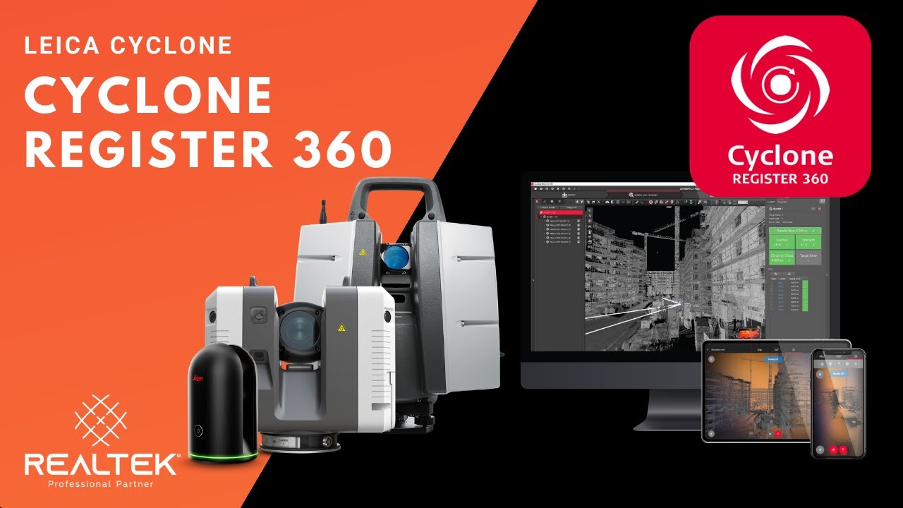 Flujo de trabajo Leica Cyclone Register 360