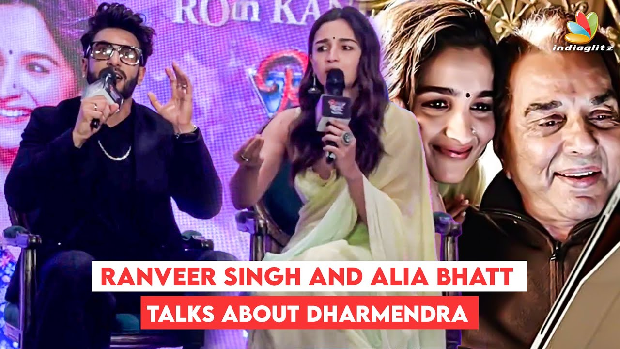 Ranveer Singh And Alia Bhatt Shares Their Experience About Working With Actor Dharmendra