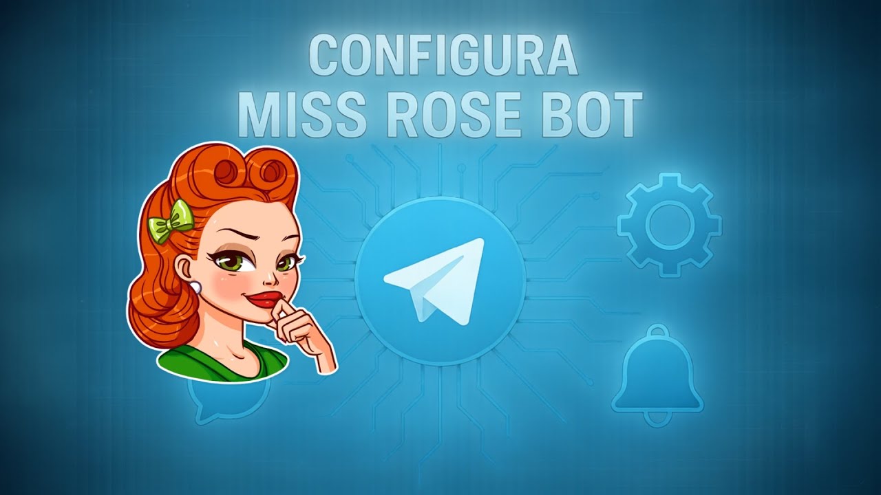 Como configurar Miss Rose bot en tu grupo de Telegram