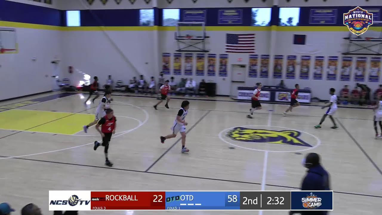 Off The Dribble vs Team Rockball 14u Boys Basketball LIVE 2/19/22