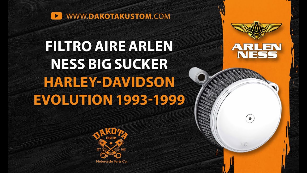 Filtro Aire Arlen Ness Big Sucker Harley-Davidson Evolution 1993-1999
