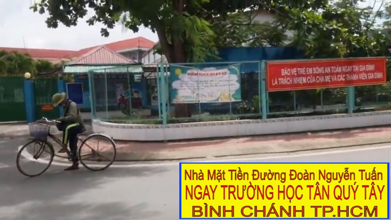 ✔️Bán Căn Nhà Mặt Tiền Đường Đoàn Nguyễn Tuấn, Bình Chánh, TP.HCM
