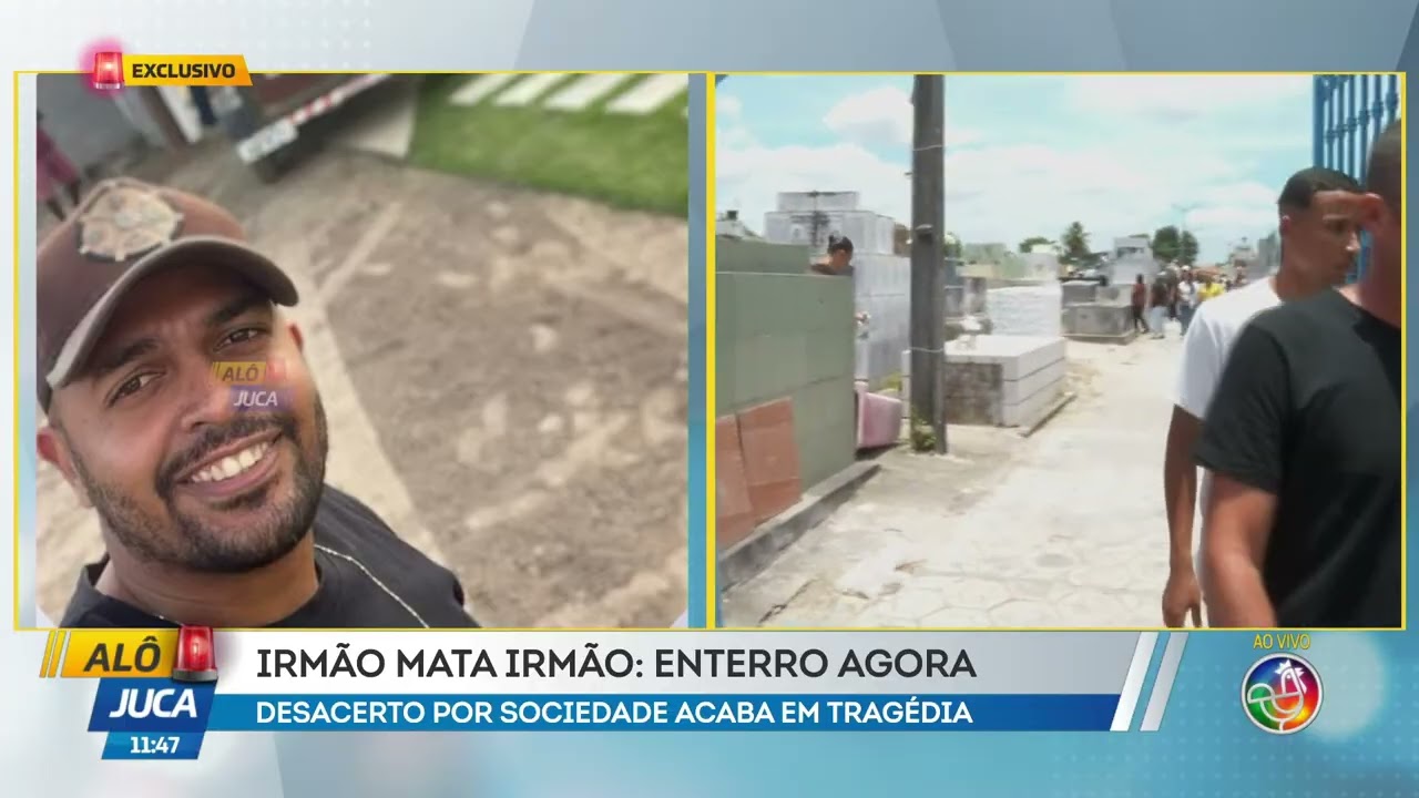 Irmão mata irmão: Enterro agora | ALÔ JUCA | TV ARATU