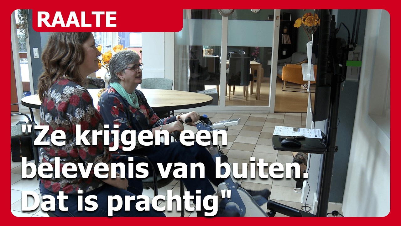 Fietslabyrint verrijkt leven op de Parabool Raalte: 
