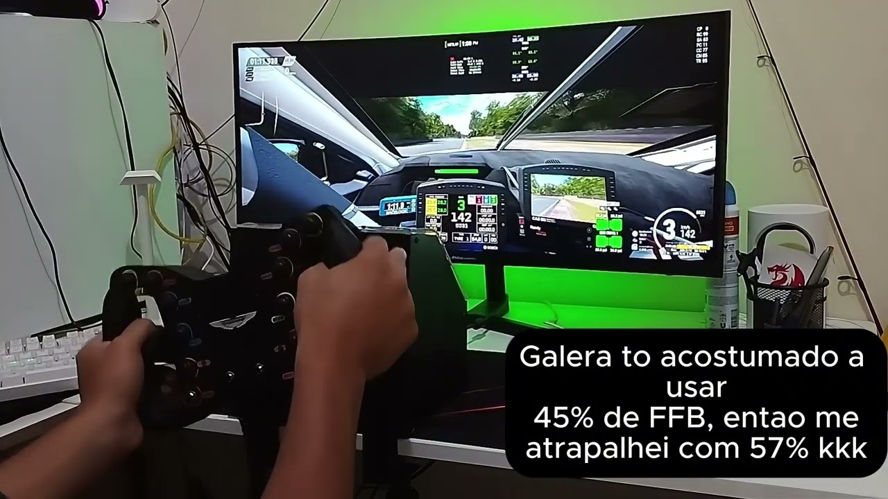 Volante com motor de Hoverboard em a&ccedil;&atilde;o!