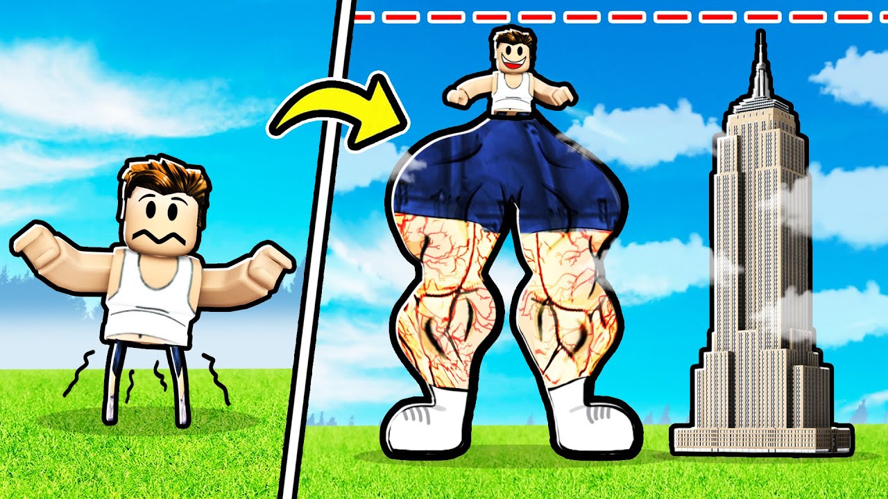 Roblox but MY LEGS CAN’T STOP GROWING..