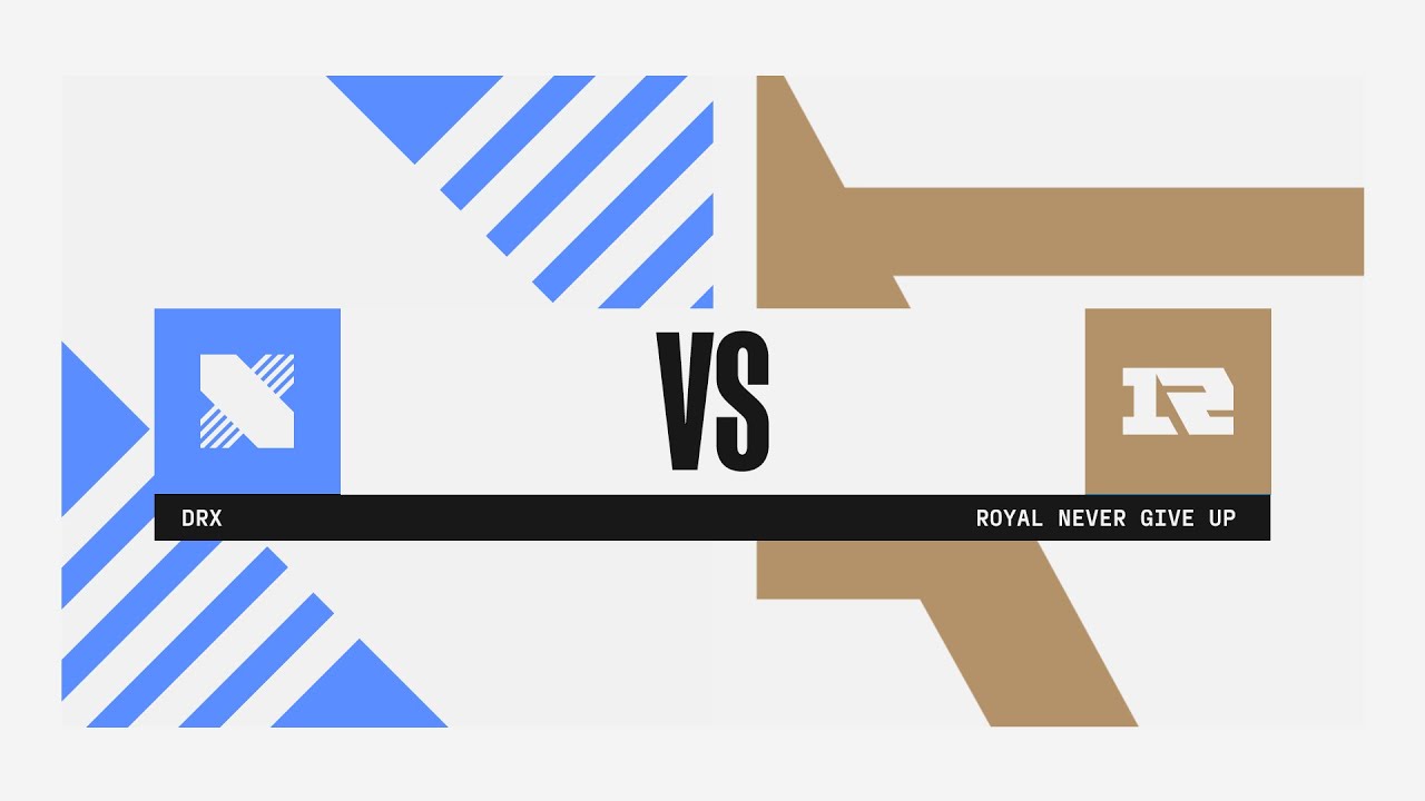 DRX vs. RNG | Play-In Groups | 2022 World Championship | DRX vs. Royal Never Give Up (2022)