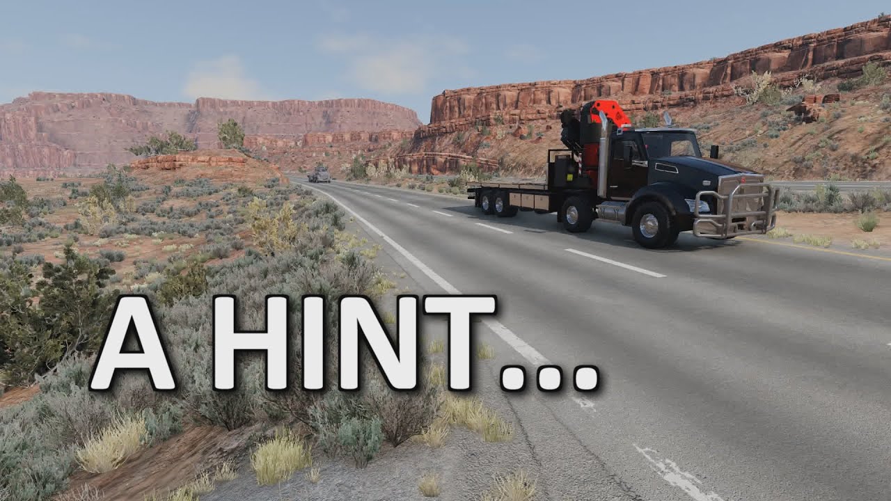 A Hint | BeamNG.drive
