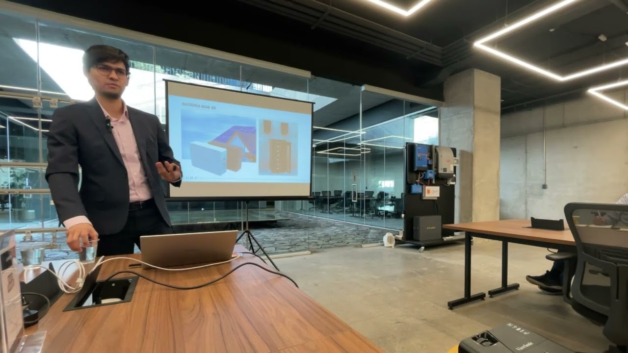 Presentación de Baterías de Litio Soluna en Chile