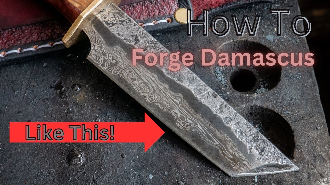 How to Forge a Go Mai Damascus Knife