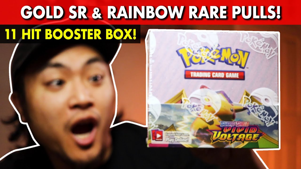 ⚡️2 SECERT RARE HITS! Pokemon Vivid Voltage Booster Box Opening! 🌈 RAINBOW RARE LEON!