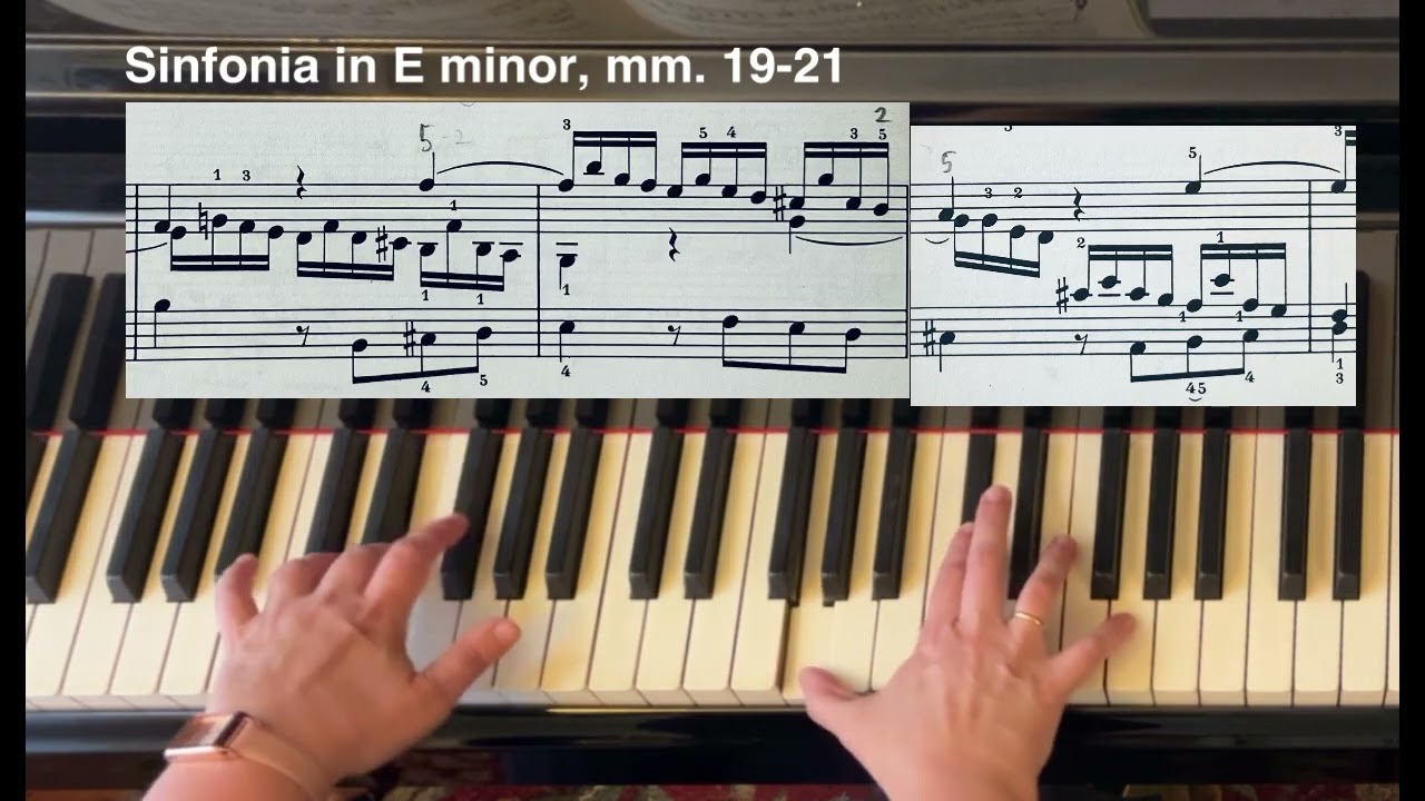The Three-Hand Problem: A second step for mastering J.S. Bach's Sinfonias