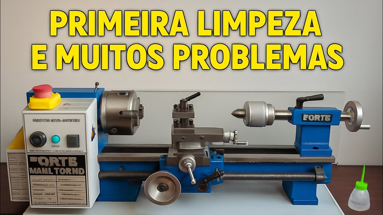 Antes de usar o FG0001, Primeira limpeza e Muitos Problemas.