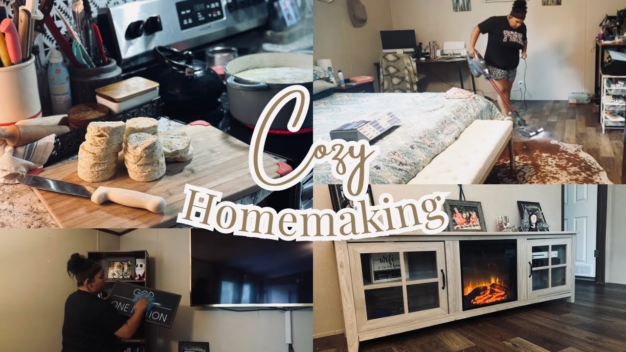 ✨NEW✨ COZY HOMEMAKING | Rainy Day Cleaning & Cooking #relaxing #calm