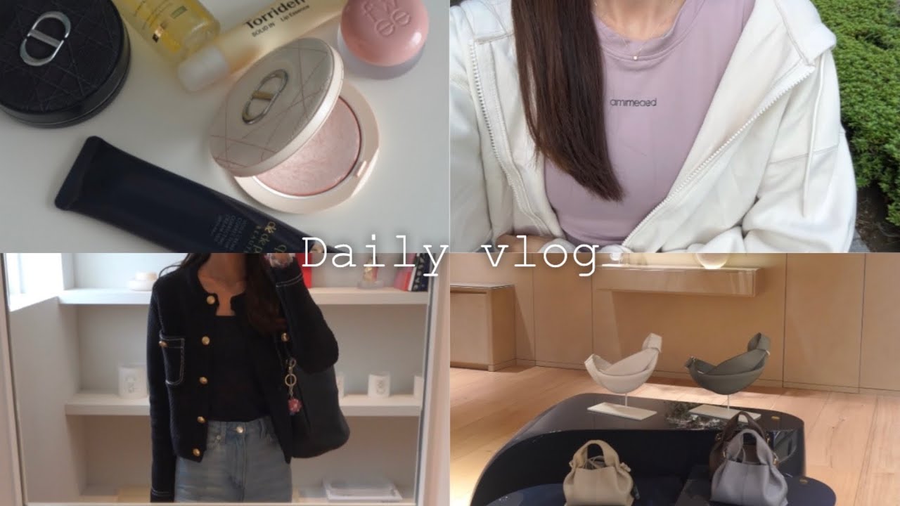 1日密着vlog｜都内保育士休日の過ごし方✨ショッピング,朝活,表参道と代官山を巡った日🎶