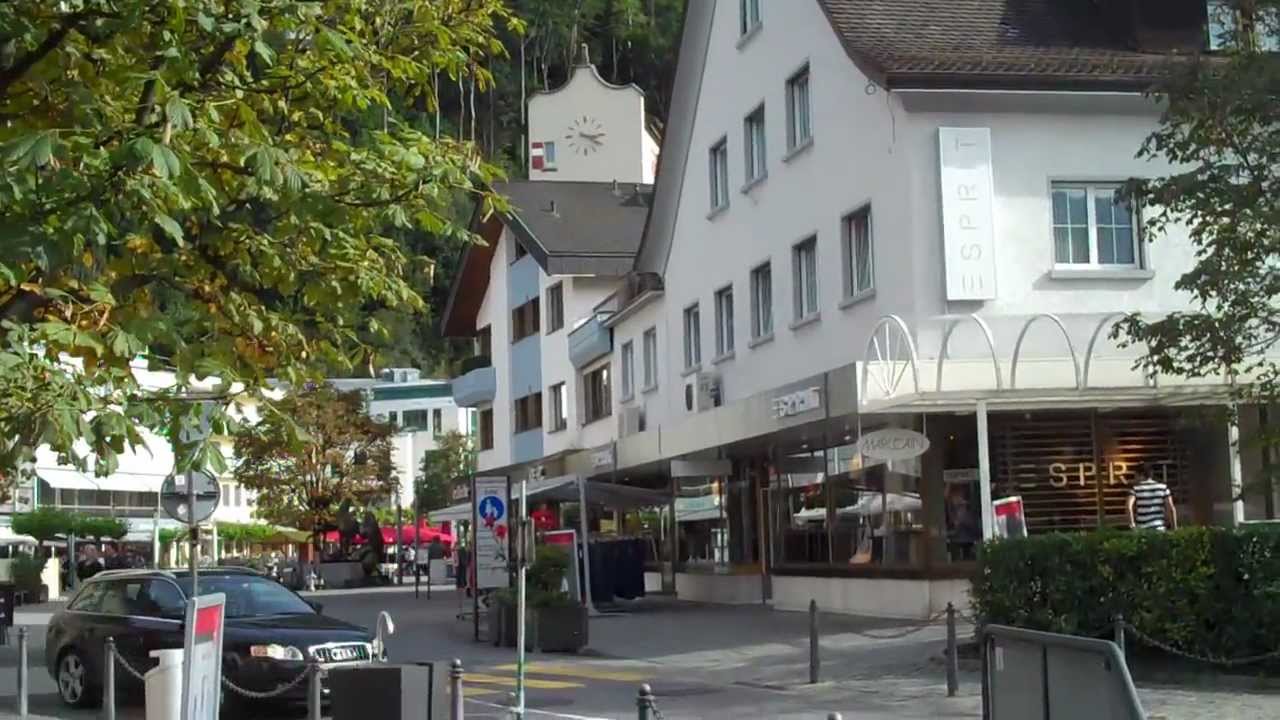 Walking around Liechtenstein