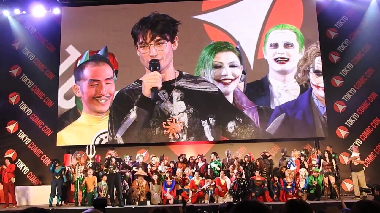 エズラ・ミラー氏登壇　東京コミコン2018　DC COSPLAYERS LEAGUE 2018 Ezra Miller