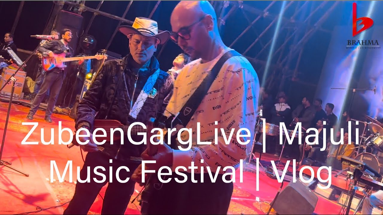 ZubeenGargLive | Majuli Music Festival | Vlog